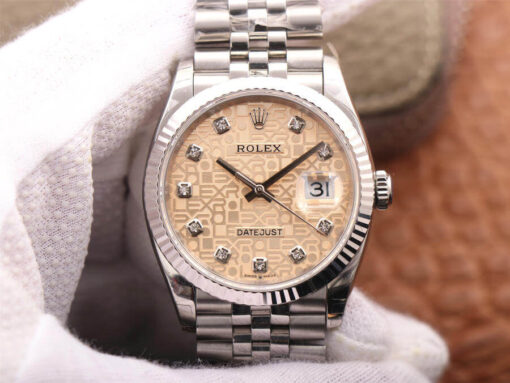 Replica EW Factory Rolex Datejust M126234-0023 Diamond Dial - Buy Replica Watches