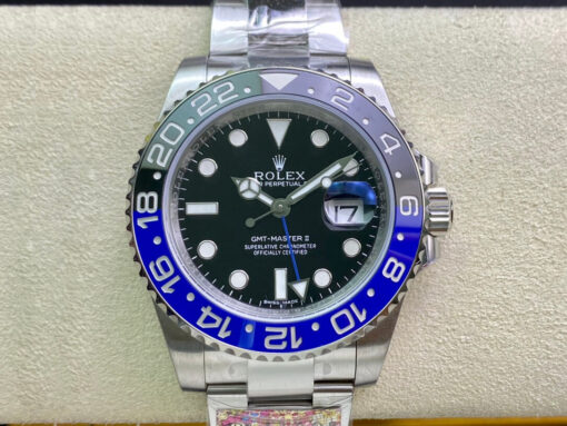 Replica Clean Factory Rolex GMT Master II 116710BLNR-78200 Black Dial - Buy Replica Watches