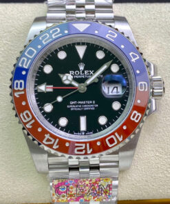 Replica Clean Factory Rolex GMT Master II M126710BLRO-0001 Black Dial - Buy Replica Watches