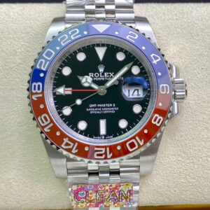 Replica Clean Factory Rolex GMT Master II M126710BLRO-0001 Black Dial - Buy Replica Watches