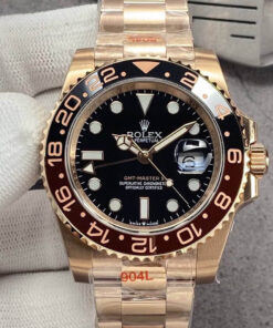 Replica GM Factory Rolex GMT Master II 126715CHNR-0001 Rose Gold - Buy Replica Watches