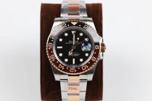 Replica GM Factory Rolex GMT Master II M126711CHNR-0002 Rose Gold - Buy Replica Watches