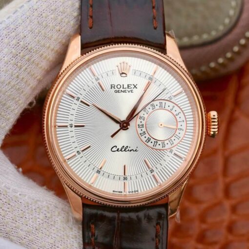 Replica MKS Factory Rolex Celini Date M50515-0008 Silver Dial - Buy Replica Watches