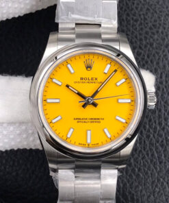 Replica EW Factory Rolex Oyster Perpetual M277200-0005 31MM Yellow Dial - Buy Replica Watches
