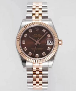 Replica GS Factory Rolex Datejust m278271-0028 Brown Dial - Buy Replica Watches