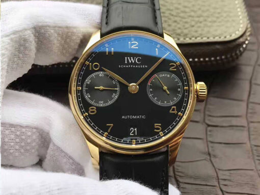 Replica ZF Factory IWC Portugieser IW500101 Black Dial - Buy Replica Watches