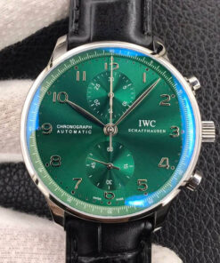 Replica ZF Factory IWC Portugieser IW371615 Green Dial - Buy Replica Watches