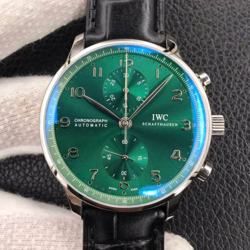 Replica ZF Factory IWC Portugieser IW371615 Green Dial - Buy Replica Watches