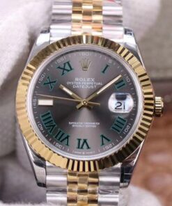 Replica TW Factory Rolex Datejust M126333-0020 Gray Dial Swiss ETA3235 - Buy Replica Watches