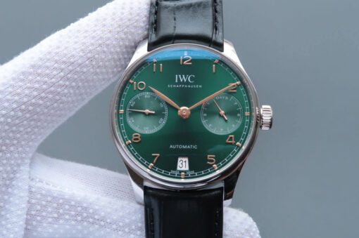 Replica ZF Factory IWC Portugieser IW500708 V5 Green Dial - Buy Replica Watches