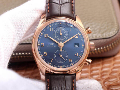 Replica ZF Factory IWC Portugieser IW390305 Blue Dial - Buy Replica Watches