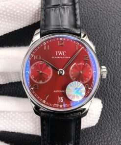 Replica ZF Factory IWC Portugieser IW500714 Burgundy Red Dial - Buy Replica Watches
