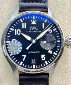 Replica ZF Factory IWC Pilot 46MM Stainless Steel Black Dial - Buy Replica Watches