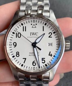 Replica V7 Factory IWC Pilot IW327012 White Dial - Buy Replica Watches