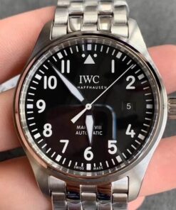 Replica V7 Factory IWC Pilot IW327011 Black Dial - Buy Replica Watches