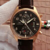 Replica ZF Factory IWC Pilot IW387802 Rose Gold Dark Gray Dial - Buy Replica Watches