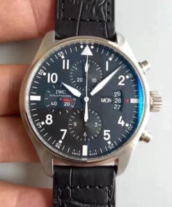 Replica ZF Factory IWC Pilot IW37777 Black Dial - Buy Replica Watches