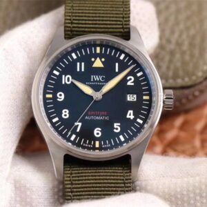 Replica MKS Factory IWC Pilot Spitfire IW326801 Black Dial - Buy Replica Watches