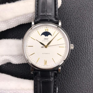 Replica MKS Factory IWC Portofino Moon Phase IW459401 White Dial - Buy Replica Watches