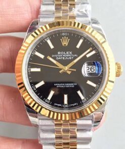 Replica EW Factory Rolex Datejust II 41mm 126333 Black Dial - Buy Replica Watches