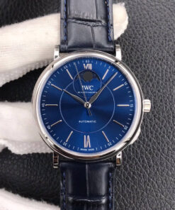 Replica MKS Factory IWC Portofino Moon Phase IW459402 Blue Dial - Buy Replica Watches