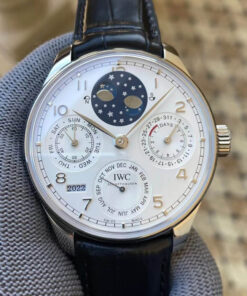 Replica APS Factory IWC Portuguese Perpetual Calendar IW503406 White Dial - Buy Replica Watches