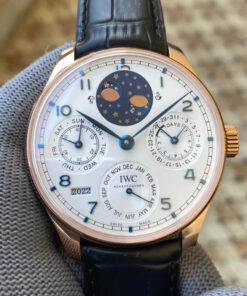 Replica APS Factory IWC Portuguese Perpetual Calendar IW503405 White Dial - Buy Replica Watches