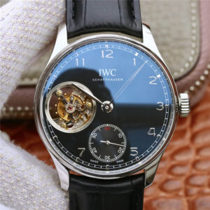 Replica ZF Factory IWC Portuguese Tourbillon Black Dial - Buy Replica Watches