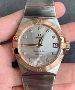 Replica VS Factory Omega Constellation 123.20.38.21.52.001 Silvery White Dial - Buy Replica Watches