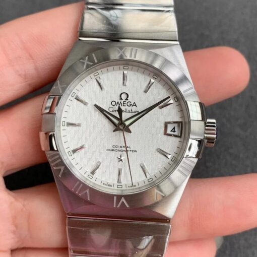 Replica VS Factory Omega Constellation 123.10.38.21.02.004 Silvery White Dial - Buy Replica Watches