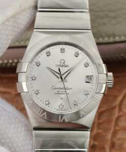 Replica VS Factory Omega Constellation 123.10.38.21.52.001 Diamond-set Dial - Buy Replica Watches