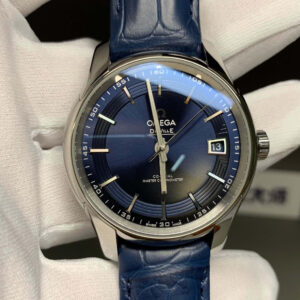 Replica VS Factory Omega De Ville 433.33.41.21.03.001 Blue Dial - Buy Replica Watches