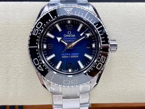 Replica VS Factory Omega Seamaster 215.30.46.21.03.001 Blue Dial - Buy Replica Watches