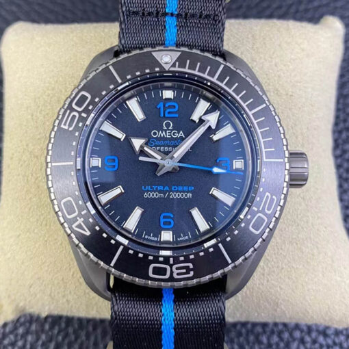 Replica VS Factory Omega Seamaster 215.92.46.21.01.001 Black Dial - Buy Replica Watches