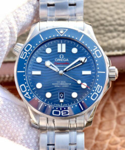 Replica VS Factory Omega Seamaster Diver 300M 210.30.42.20.03.001 Blue Dial - Buy Replica Watches