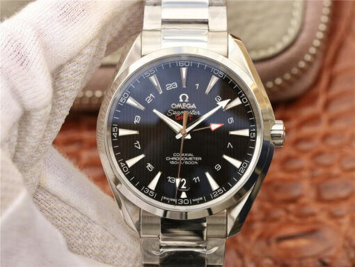 Replica VS Factory Omega Seamaster Aqua Terra 231.10.43.22.01.001 Black Dial - Buy Replica Watches