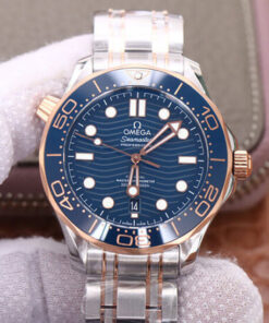Replica VS Factory Omega Seamaster 210.20.42.20.03.002 Blue Dial - Buy Replica Watches