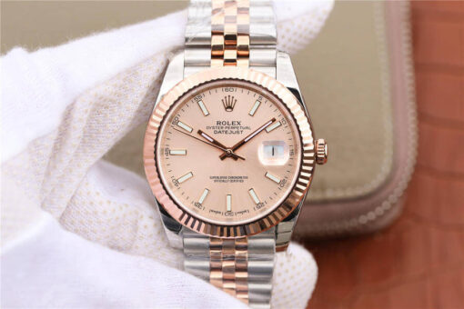 Replica EW Factory Rolex Datejust M126331-0010 Rose Gold - Buy Replica Watches