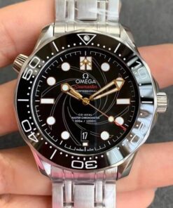 Replica OR Factory Omega Seamaster Diver 300M 210.22.42.20.01.004 Black Dial - Buy Replica Watches