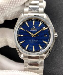 Replica VS Factory Omega Seamaster Aqua Terra 150M Rio Olympic Special Edition Blue Dial - Buy Replica Watches