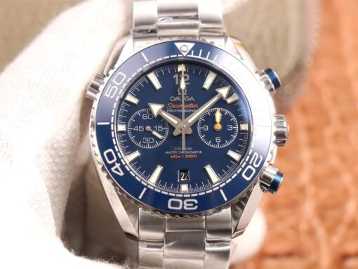 Replica OM Factory Omega Seamaster 215.30.46.51.03.001 V3 Blue Ceramic Bezel - Buy Replica Watches