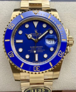 Replica Clean Factory Rolex Submariner M116618LB-0003 Blue Dial - Buy Replica Watches