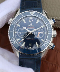 Replica OM Factory Omega Seamaster Ocean Planet 600M 215.33.46.51.03.001 Blue Bezel - Buy Replica Watches