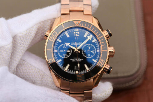 Replica OM Factory Omega Seamaster Ocean Universe Timing 232.63.46 Rose Gold - Buy Replica Watches