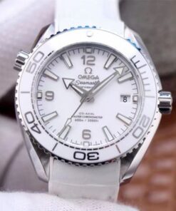 Replica VS Factory Omega Seamaster 215.33.40.20.04.001 Planet Ocean 600M White Dial - Buy Replica Watches