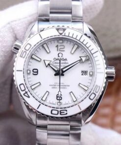 Replica VS Factory Omega Seamaster 215.30.40.20.04.001 Planet Ocean 600M White Dial - Buy Replica Watches