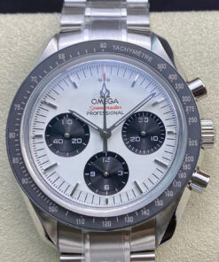 Replica OM Factory Omega Speedmaster 42MM White Dial - Buy Replica Watches