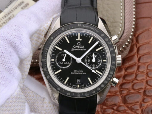 Replica OM Factory Omega Speedmaster 311.33.44.51.01.001 Leather Strap - Buy Replica Watches