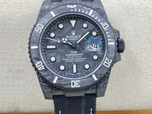 Replica VS Factory Rolex Submariner DIW Carbon Fiber Dial - Buy Replica Watches