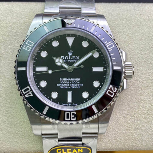 Replica Clean Factory Rolex Submariner M124060-0001 41MM Black Dial - Buy Replica Watches